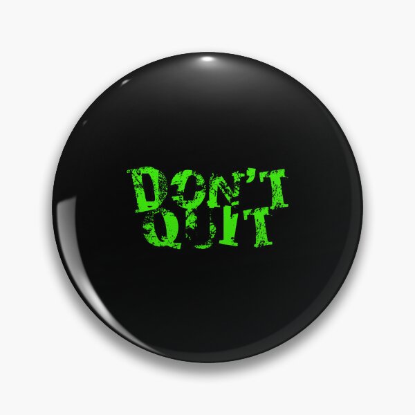Item preview, Badass Motivational Quotes | Don't Quit designed and sold by typoinspired.