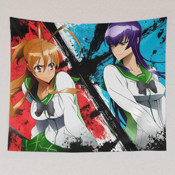 Item preview, Saeko Busujima & Rei Miyamoto - 3 designed and sold by Infinite-Aspire.