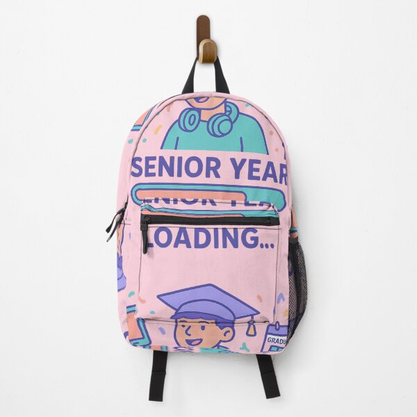 Item preview, Senior Year Loading | Graduation Countdown | Gen Z School Motivation Sticker designed and sold by Feline Rockstars.
