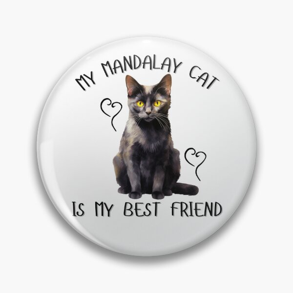 Item preview, My Mandalay Cat Is My Best Friend designed and sold by Viikis.