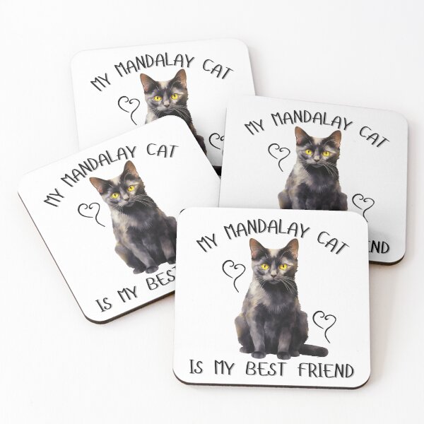 Item preview, My Mandalay Cat Is My Best Friend designed and sold by Viikis.