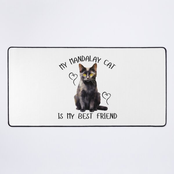 Item preview, My Mandalay Cat Is My Best Friend designed and sold by Viikis.