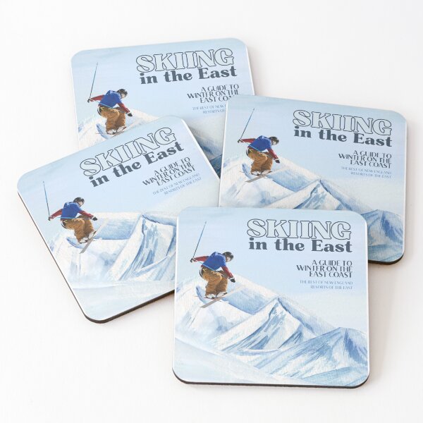Item preview, Ski The East Vintage Poster designed and sold by KW Studio.