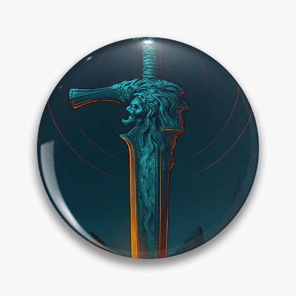 Item preview, Lionheart: Revolver Sovereign – Cyber‑Futurist Gunblade of Legend designed and sold by Nova-Canvas.