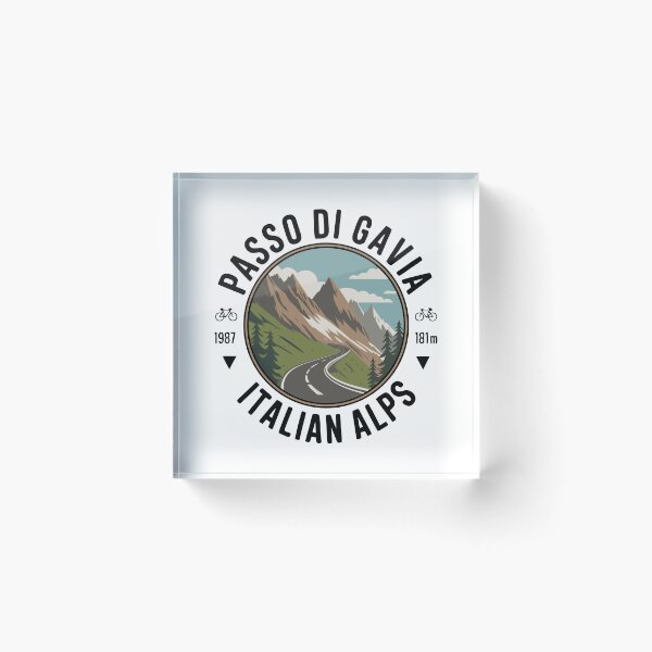 Item preview, Adventure Ride on Gavia Pass – Cycling and Motorbike Journey in the Italian Alps designed and sold by VividOrganica.