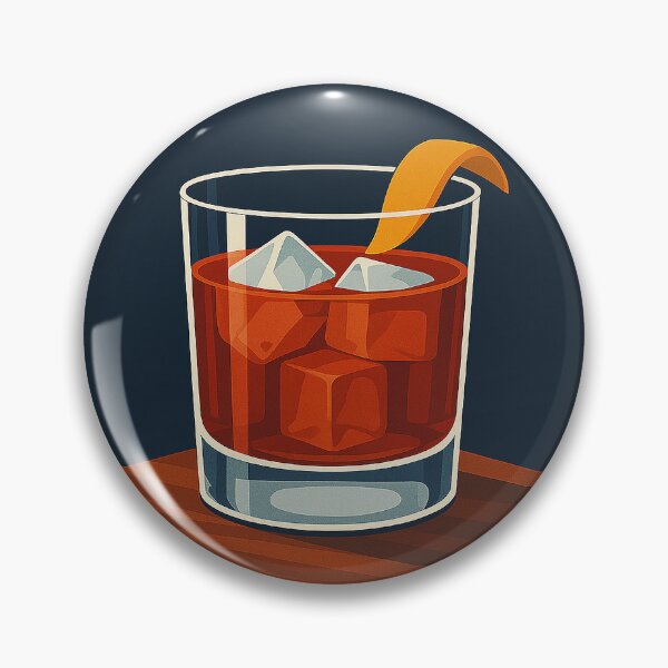 Item preview, Vintage poster of a cocktail glass on top of a table designed and sold by Silbays.