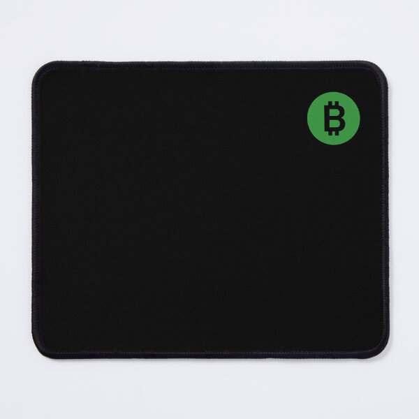 Item preview, Modern Bitcoin Logo – Green Color Symbol Minimalist Design designed and sold by CyberRex.
