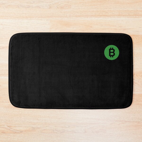 Item preview, Modern Bitcoin Logo – Green Color Symbol Minimalist Design designed and sold by CyberRex.