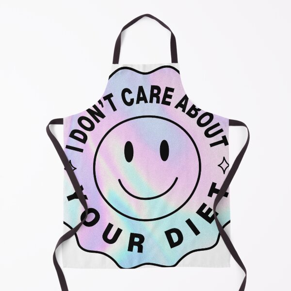 Item preview, Holographic Inspired Body Positive Anti-Diet Culture designed and sold by spooniecentral.