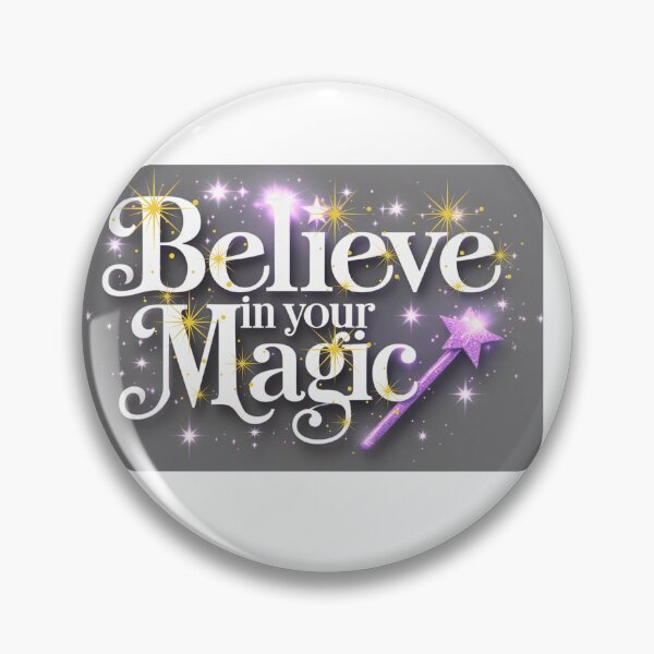 Item preview, Crois en ta magie – Citation positive inspirante. Believe in Your Magic – Motivational Quote Design designed and sold by Drawingshirts.