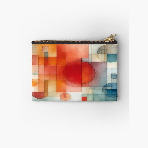 Item preview, Geometric Watercolor Flow – Rothko-style watercolor art with warm shapes and quiet colors designed and sold by FotoworldEdel.