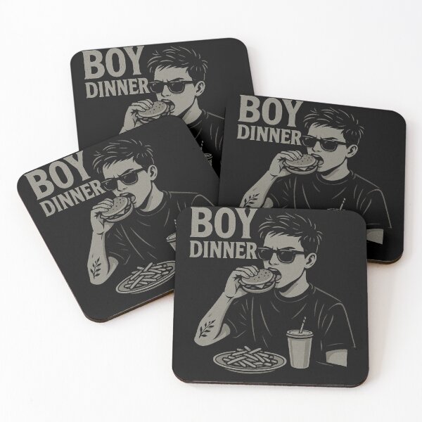 Item preview, Boy Dinner T-Shirt | Retro Meme Streetwear for Gen Z designed and sold by AstroGlamStudio.