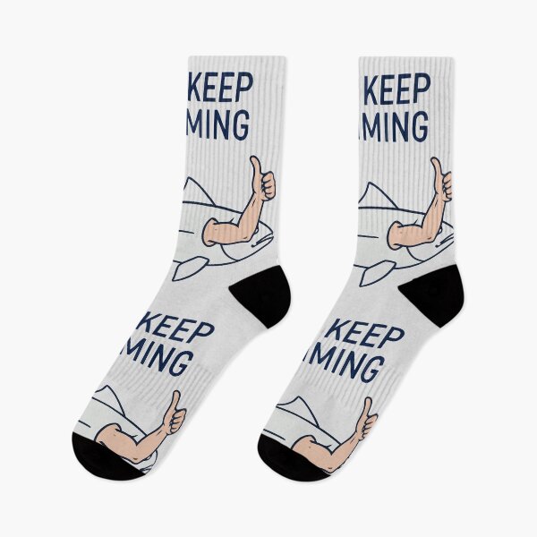 Item preview, Just Keep Swimming designed and sold by Amir Faysal.