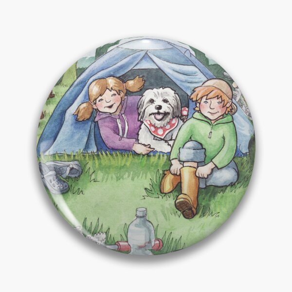 Item preview, Pure adventure – children, dogs and camping designed and sold by stillebille.