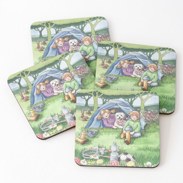 Item preview, Pure adventure – children, dogs and camping designed and sold by stillebille.