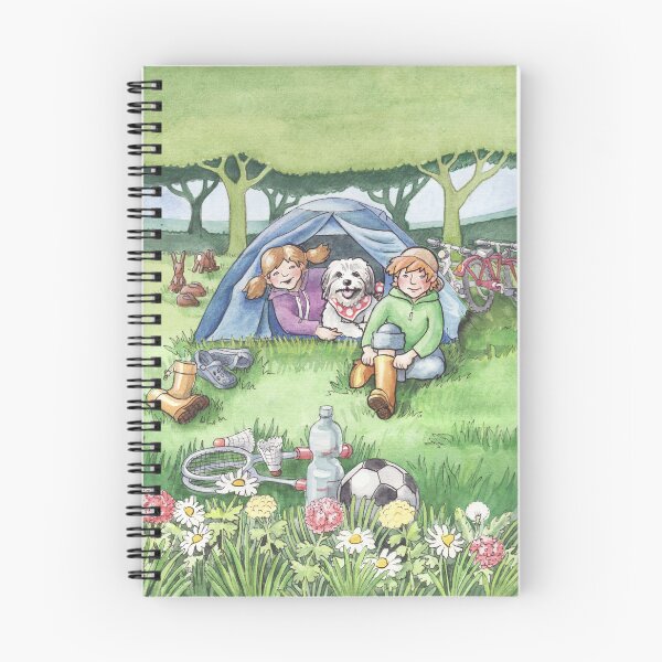 Item preview, Pure adventure – children, dogs and camping designed and sold by stillebille.