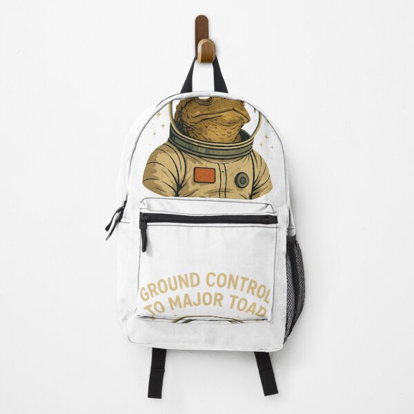 Item preview, GROUND CONTROL TO MAJOR TOAD – Funny Space Frog T-Shirt designed and sold by StyledTDesigns.