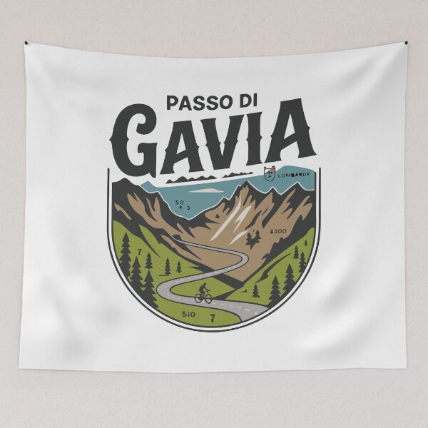 Item preview, Gavia Pass Road Trip – A Scenic Journey through Lombardy’s Mountains designed and sold by VividOrganica.