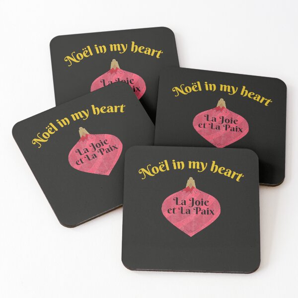 Item preview, Noël in My Heart – La Joie et la Paix Ornament Design designed and sold by Novel Works Studio.