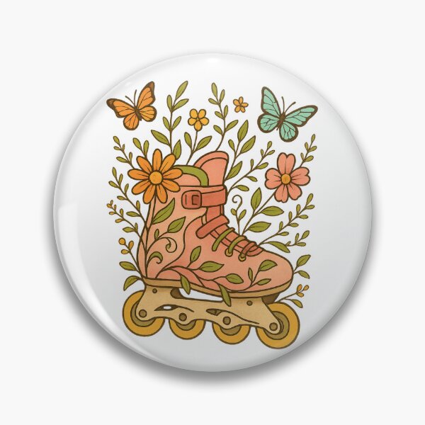 Item preview, Roll Free – Nature Inspired Inline Skate Design designed and sold by NovaMoodCo.