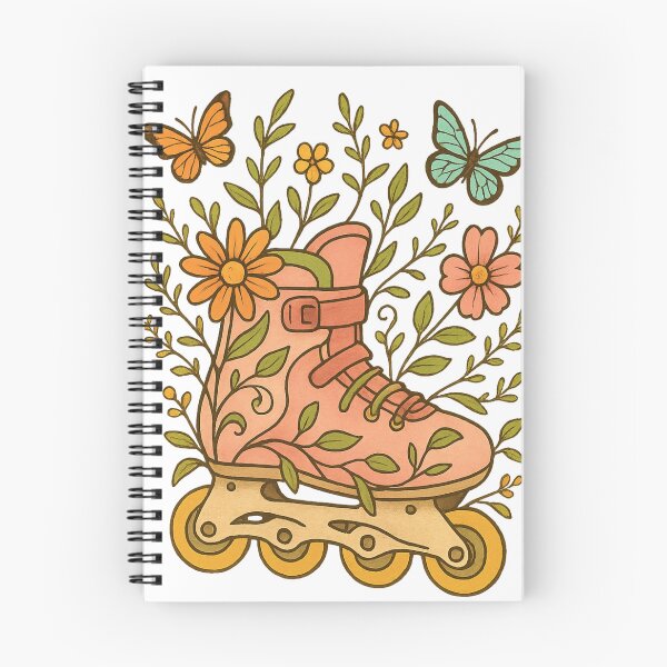 Item preview, Roll Free – Nature Inspired Inline Skate Design designed and sold by NovaMoodCo.