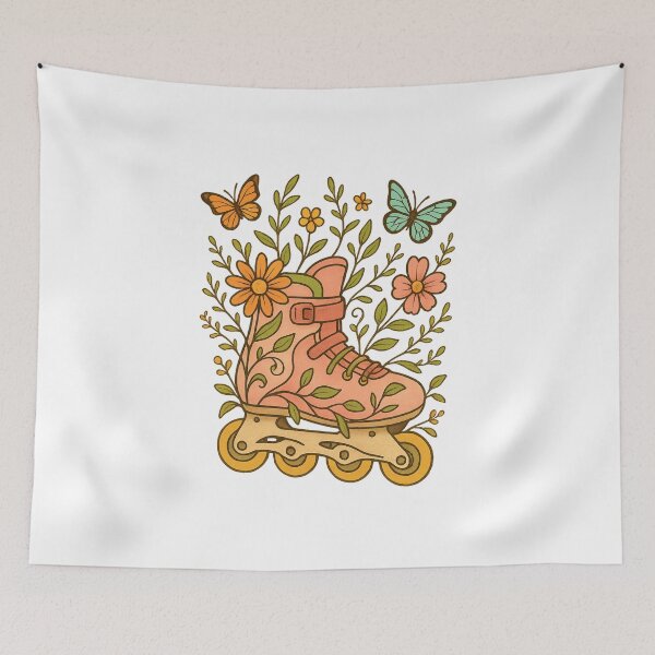 Item preview, Roll Free – Nature Inspired Inline Skate Design designed and sold by NovaMoodCo.