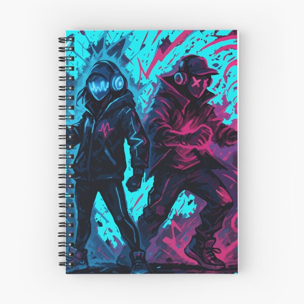 Item preview, Neon Pulse Rebels: Sound & Light Defiance in a Dystopian City designed and sold by houta.