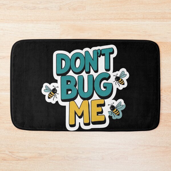 Item preview, Playful Bee Sticker – Don’t Bug Me Quote designed and sold by ArtivaNest.