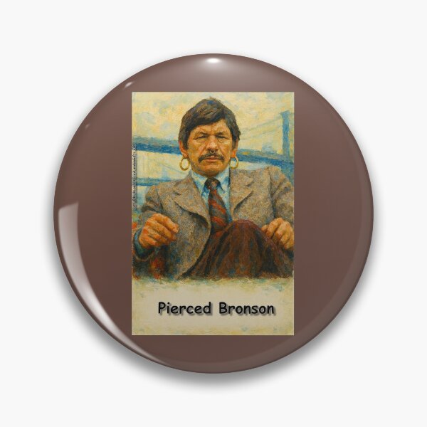 Item preview, Pierced Bronson Death Wish Movie Mashup  designed and sold by Rick London Gifts.