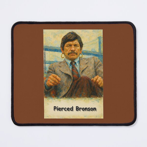 Item preview, Pierced Bronson Death Wish Movie Mashup  designed and sold by Rick London Gifts.