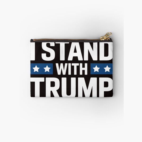 Item preview, I Stand With Trump American Flag USA Trump Supporter designed and sold by sheenmi.