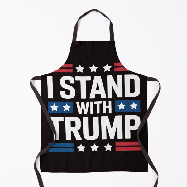 Item preview, I Stand With Trump American Flag USA Trump Supporter designed and sold by sheenmi.