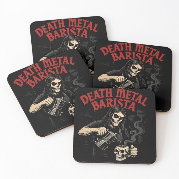Item preview, Death Metal Barista designed and sold by Krossgor.