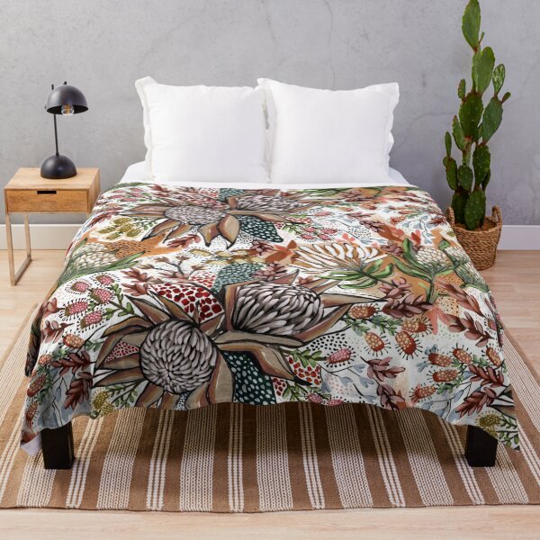 Item preview, Illustrated Fynbos Protea designed and sold by Crimson-thyme.