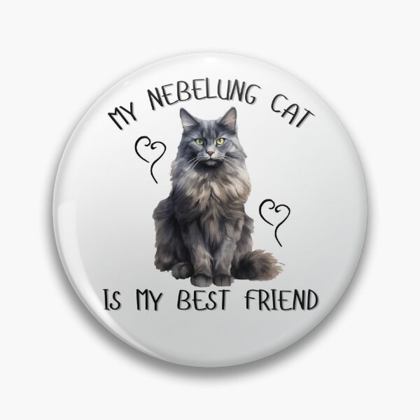 Item preview, My Nebelung Cat Is My Best Friend designed and sold by Viikis.