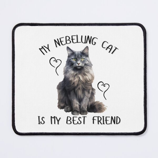 Item preview, My Nebelung Cat Is My Best Friend designed and sold by Viikis.