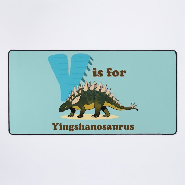 Item preview, Y is for Yingshanosaurus | Cute Dinosaur Alphabet Poster for Kids designed and sold by FilizDesigner.