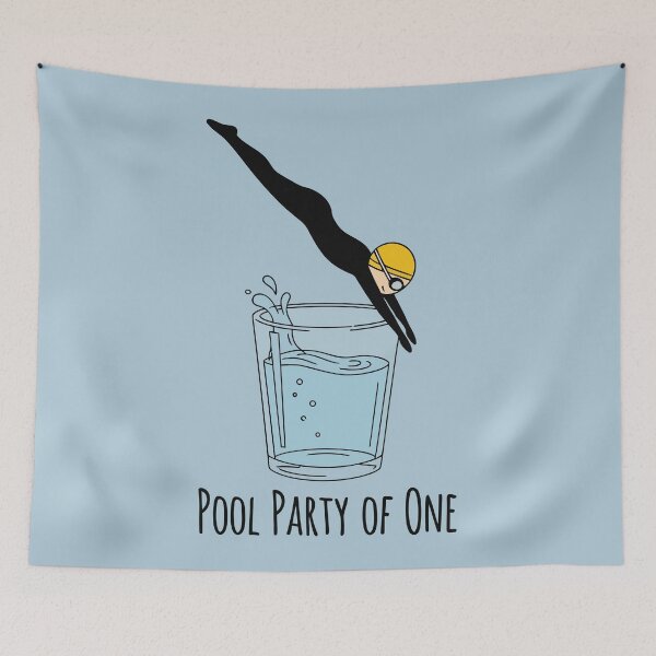Item preview, Pool Party of One designed and sold by Amir Faysal.
