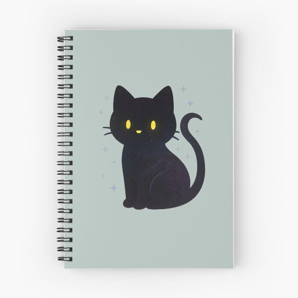 Item preview, Cute Black Cat Illustration – Gothic Aesthetic Cat Lover Design designed and sold by SnapLabDesigns.