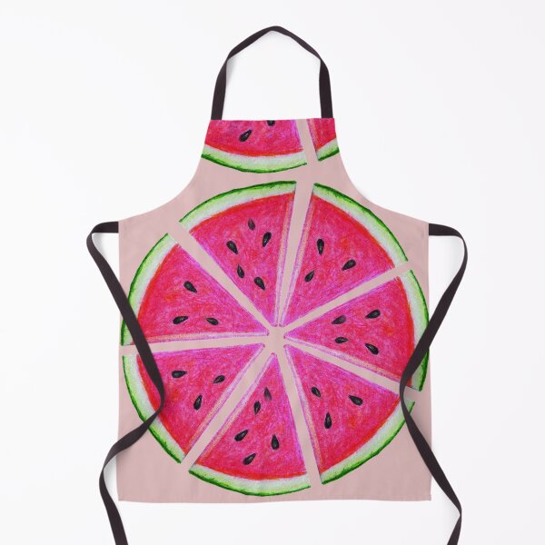 Item preview, Fanny watermelon pieces in the shape of a circle designed and sold by artoriginal.