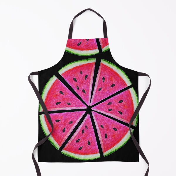Item preview, Fanny watermelon pieces in the shape of a circle 2 designed and sold by artoriginal.