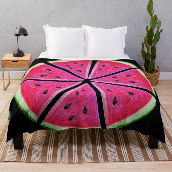 Item preview, Fanny watermelon pieces in the shape of a circle 2 designed and sold by artoriginal.