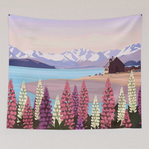 Item preview, Pastel Serenity by the Lake designed and sold by Roundspace3789.