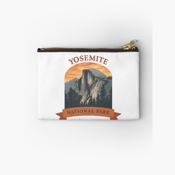 Item preview, Vintage Retro Sunset Yosemite National Park California Mountains designed and sold by SkeletonsDanger.