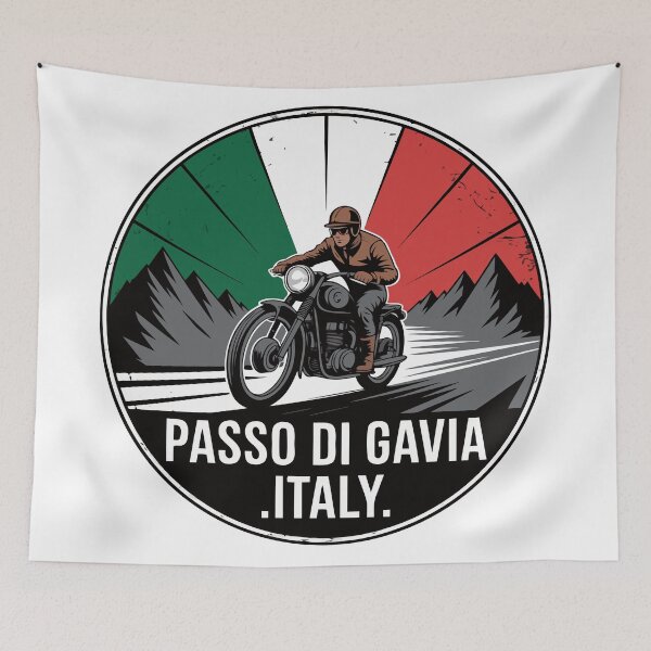Item preview, Riding the Italian Alps – Motorbike and Cycling Adventure in Lombardy designed and sold by VividOrganica.