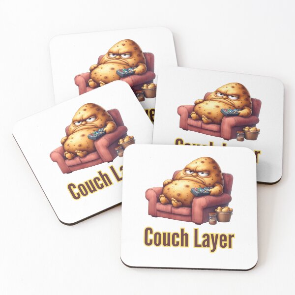 Item preview, Couch potato design  designed and sold by Shop_Bagniak.