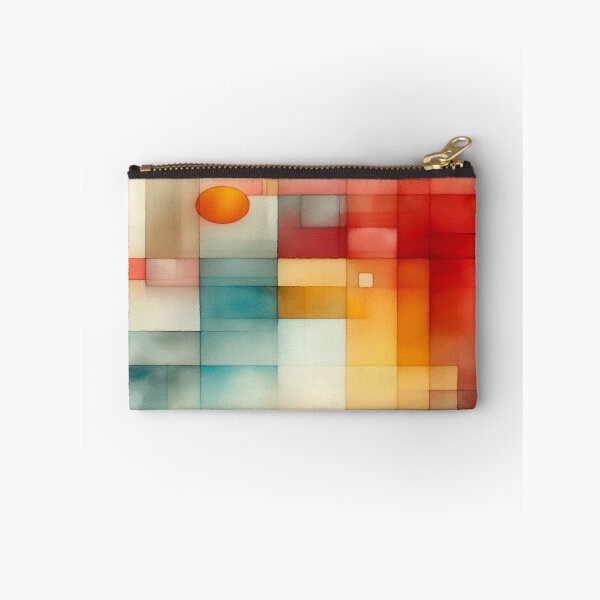Item preview, Geometric Watercolor Flow – Rothko-style watercolor art with warm shapes and quiet colors designed and sold by FotoworldEdel.