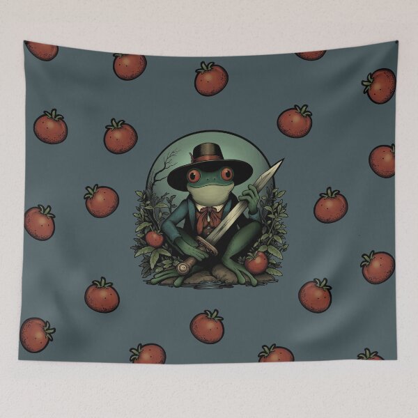 Item preview, Freddy the Gentleman Frog with background designed and sold by Dubber-Designs.