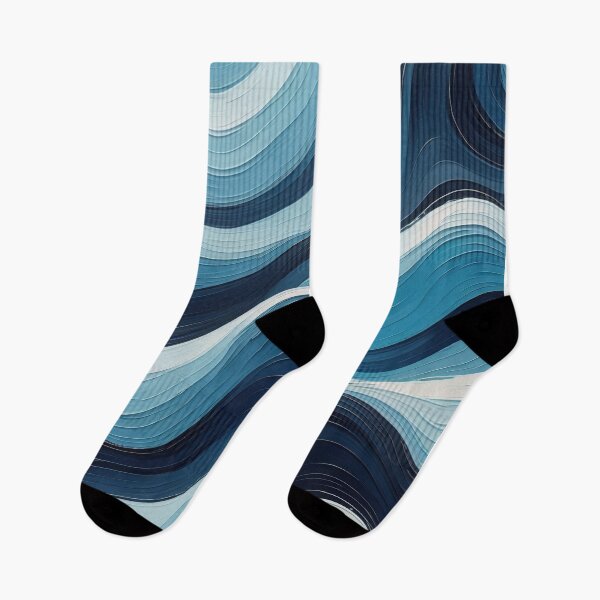 Item preview, Oceanic Flow – Abstract Wave Pattern designed and sold by thebigleebowski.