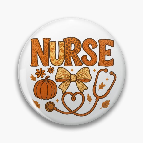 Item preview, Autumn Nursing｜Pumpkins Fall nursing｜Fall nurse png｜Nurse life fall｜Fall nurse pumpkin shirt designed and sold by PixelBlooming.